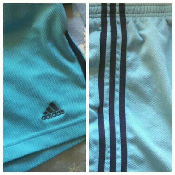 Adidas Blue Shorts - Picture 2 of 2
