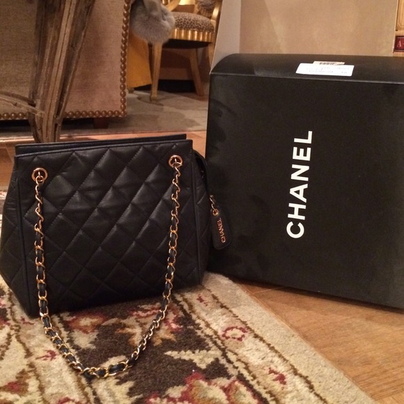 Authentic, never used  black Chanel bag