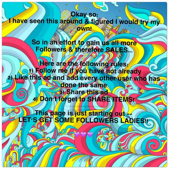 FOLLOWING GAME- LIKE & EARN FOLLOWERS! 👯👯 👠👗👜 - Picture 2 of 2