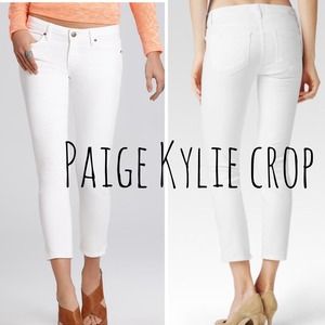 Paige Kylie Crop skinnies