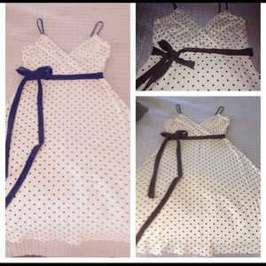 Polka Dot Wrap Dress