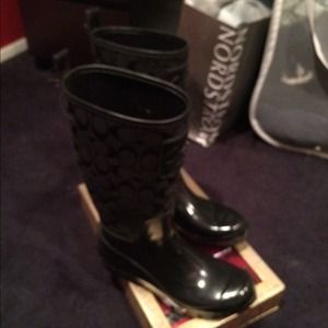Coach Rain Boots