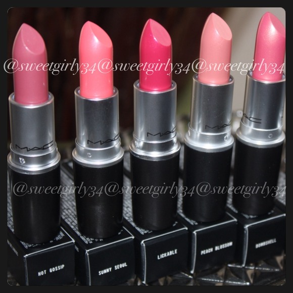 Mac authentic lipsticks