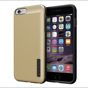 Dualpro Shine iPhone 6 Plus Case Gold/Black