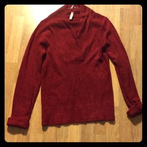 Bright red GAP sweater