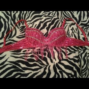 Rhinestone  bra top