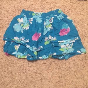 Shorter skirt, comfy