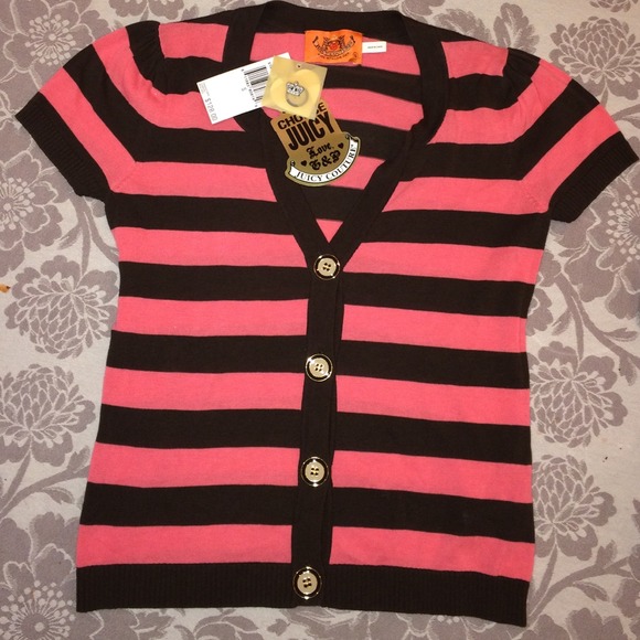 Juicy couture striped sweater!