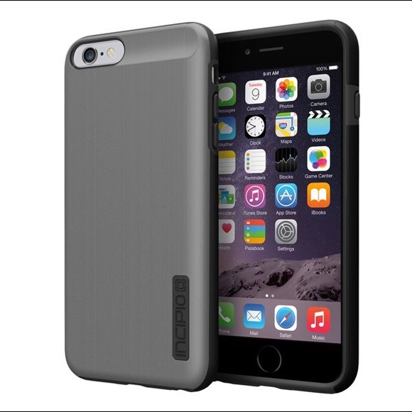 Dualpro Shine iPhone 6 Plus Case Gunmetal/Black