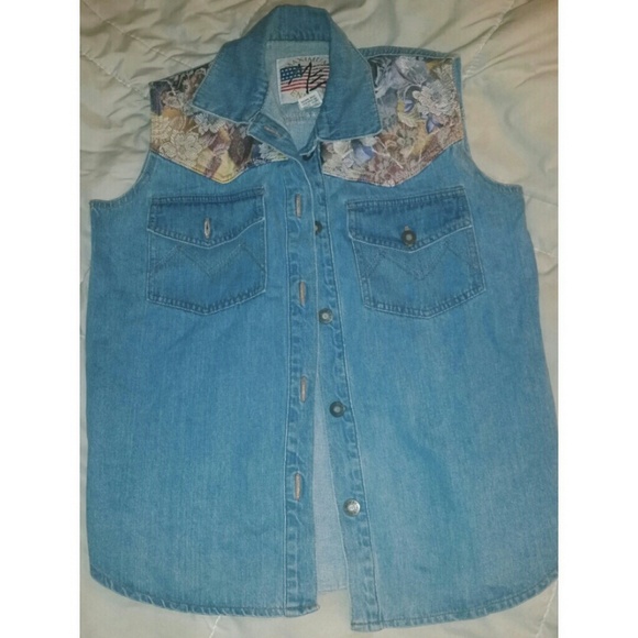 Vintage Denim Vest