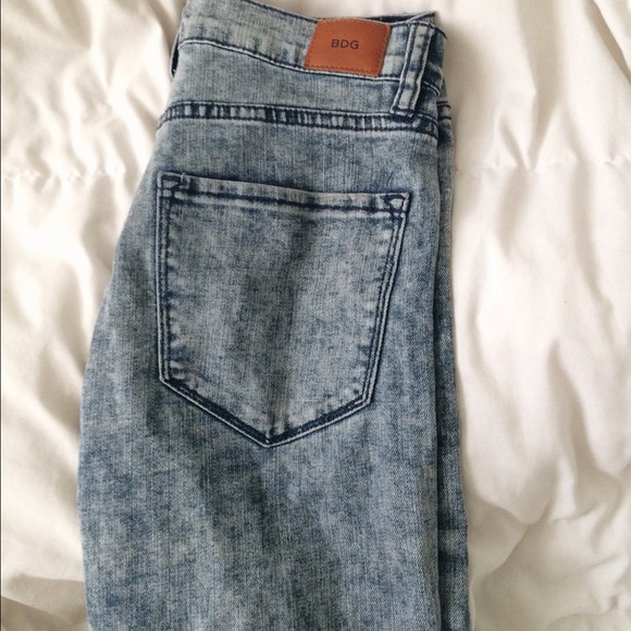BDG High Waisted Acid Jeans
