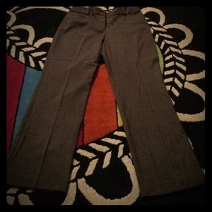 TALBOTS "Curvy" 8P Houndstooth Dress Pants EUC