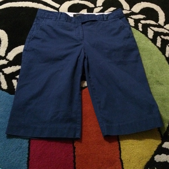 TALBOTS Blue Bermuda Shorts 12" inseam 30" waist