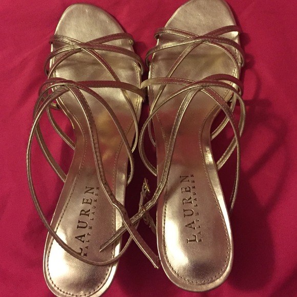 Light gold one-inch heels!