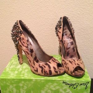 Sam Edelman peep toe spike heels