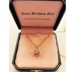 Juicy Couture Birthday Girl necklace
