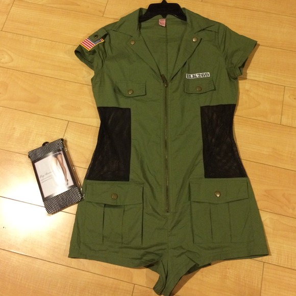 Military girl costume🚫🚫 BUNDLED 🚫🚫