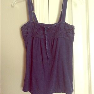 Dark Blue Tank Top from American Eagle
