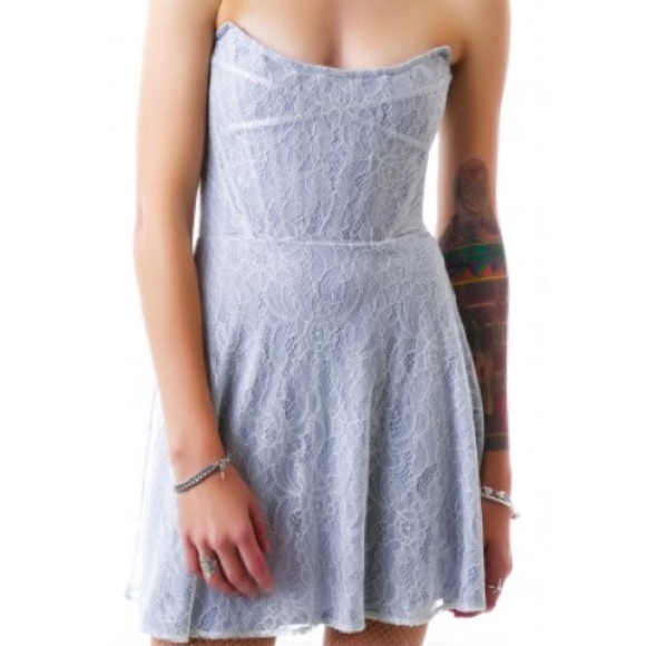 For love and lemons corset mini dress