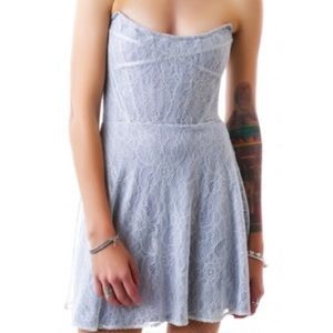 For love and lemons corset mini dress