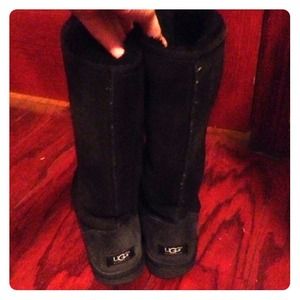 🚫SOLD on Vinted🚫Tall Black Ugg Boots