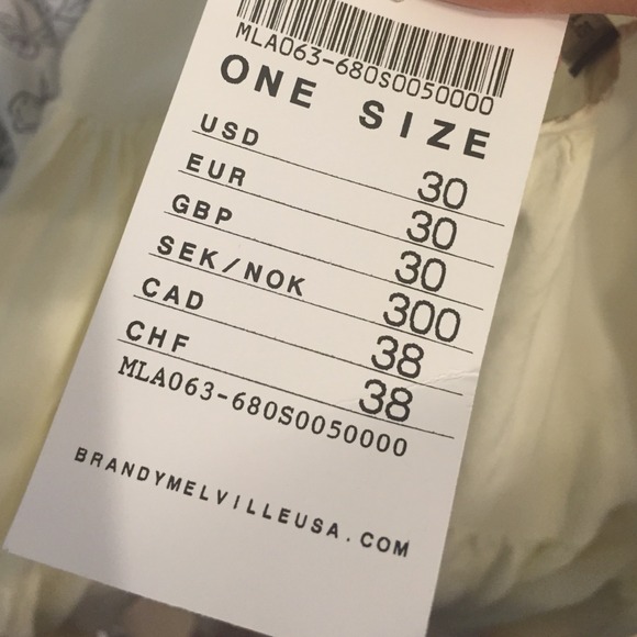 ⚡️TRADED⚡️Brandy Melville Cream Jada Dress - Picture 3 of 4