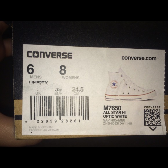 White converse