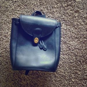 Small Coach replica backpack