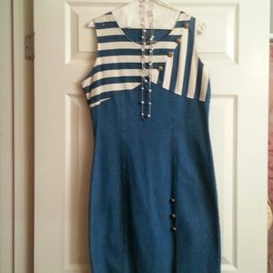 NATICA LOOK DENIM DRESS