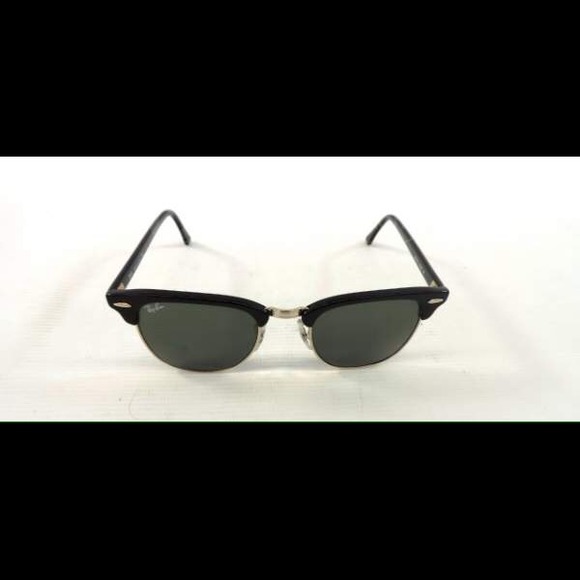AUTHENTIC Ray-Ban Club-masters, Black/Gold 49-21