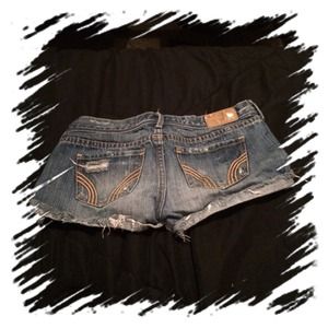 Hollister Destroyed Shorts