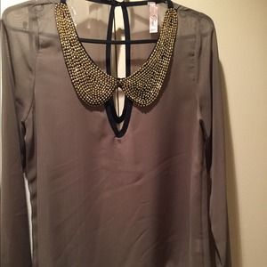 Trac silk blouse