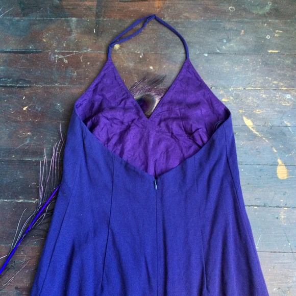 ⚡️Deep Purple Banana Republic Halter Maxi Dress! - Picture 4 of 4