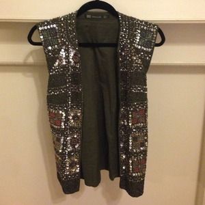 Beaded vest