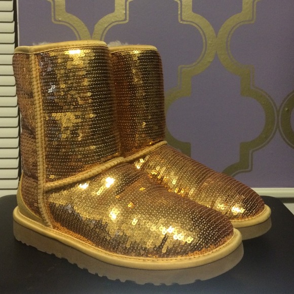 Gold uggs