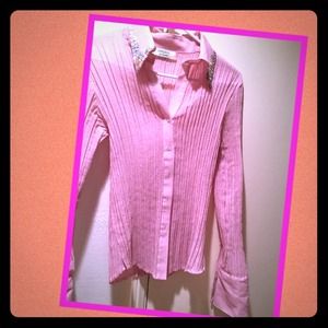 Beautiful Long sleeves Light pink blouse