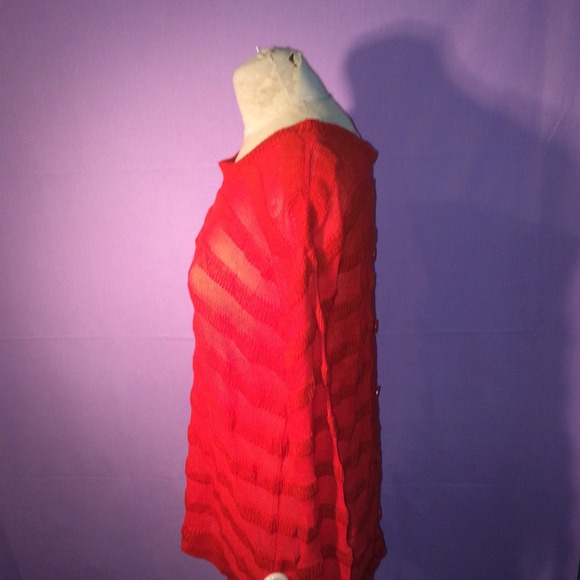 Bright Red Sweater by BCX in XL - Picture 3 of 4