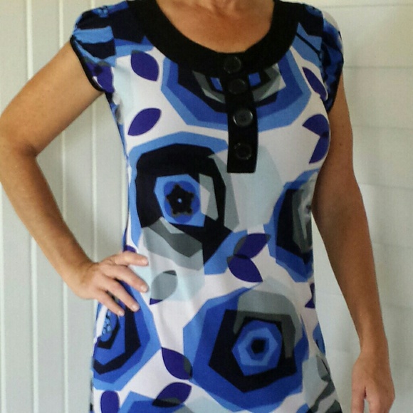 Blue dress