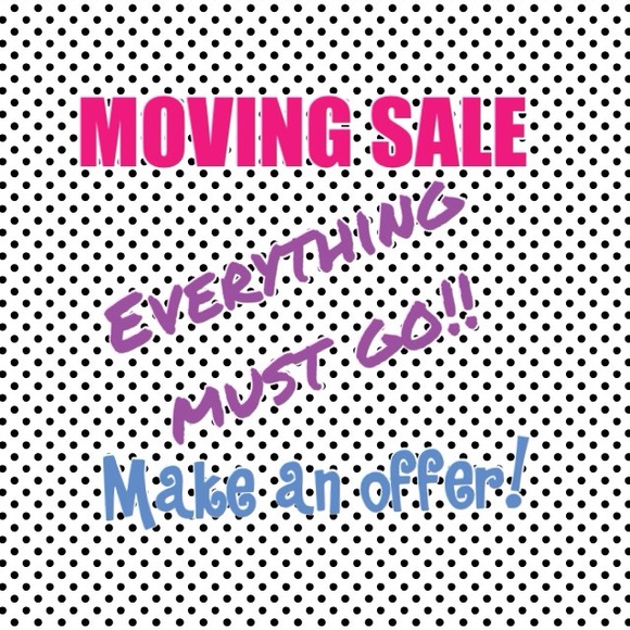 Moving and must empty closet!!!