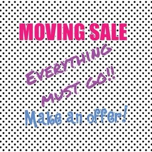 Moving and must empty closet!!!