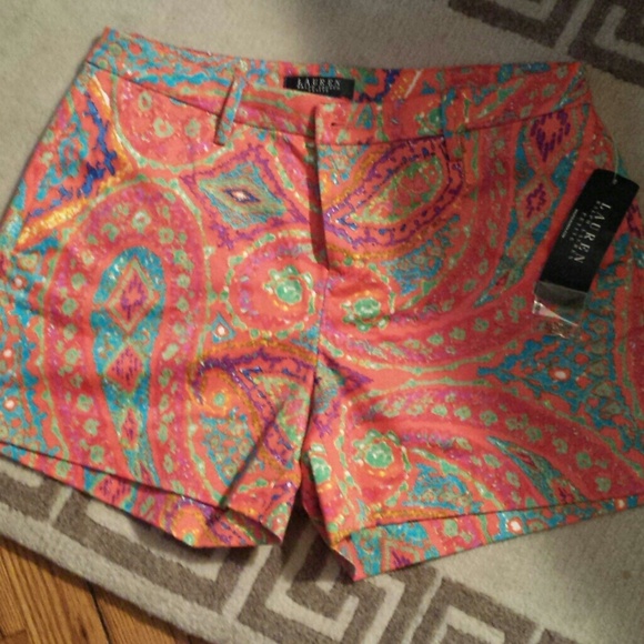 RALPH LAUREN SHORTS.   SIZE 10P