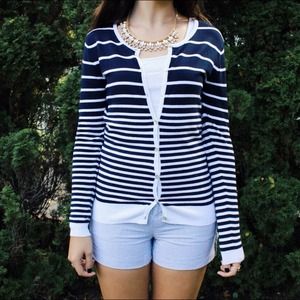 Forever 21 Striped Cardigan