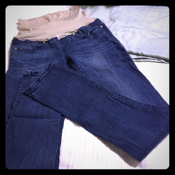 Gap maternity jeans