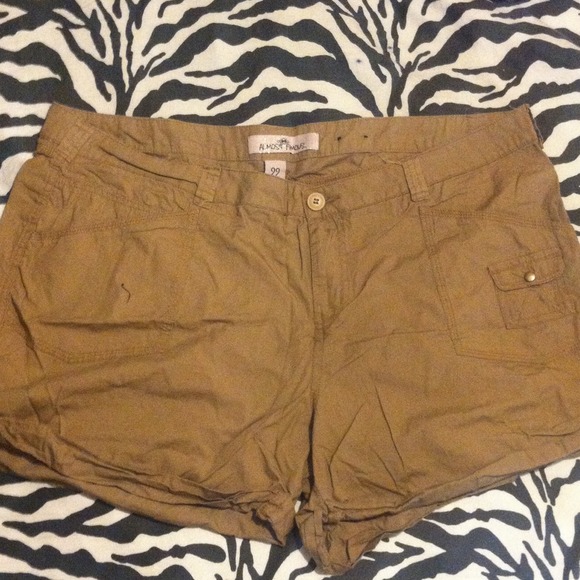 Tan PLUS Size 22 Shorts