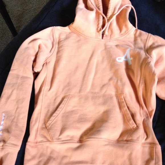 American Eagle Orange Hoodie