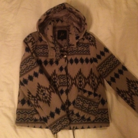 Urban Outfitters Aztec Bomber Jacket