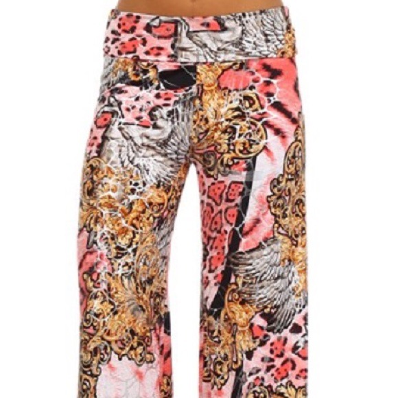 💋SALE💋Fleur de Lis Palazzo Pants
