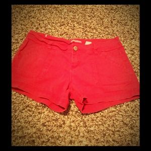Union bay shorts red size 9