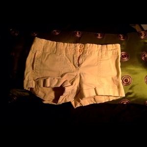 Yellow shorts