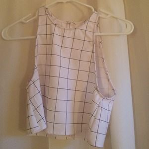 American Apparel Lolita Crop Top